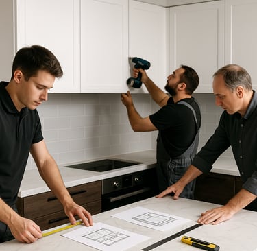 Instalación completa de cocinas en Madrid