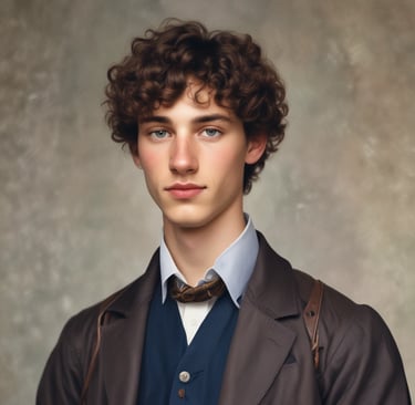 A satisfied customer smiling with their purchase.