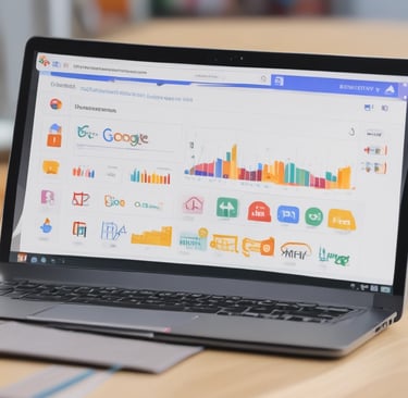 A person is holding a smartphone displaying app interface designs while sitting in front of a laptop with matching app designs on its screen. The setup is on a white desk that also has a plant, water bottle, and a book titled 'CEREAL'.