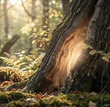 Arbre de vie lumineux pour soin énergétique et libération émotionnelle à Auray