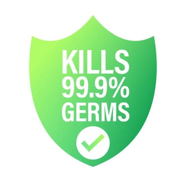 Kills 99,9% Germs logo