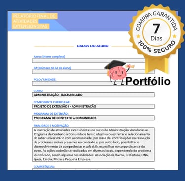 Imagem da página inicial do projeto de extensão