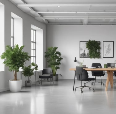 Bright living room with modern inventory