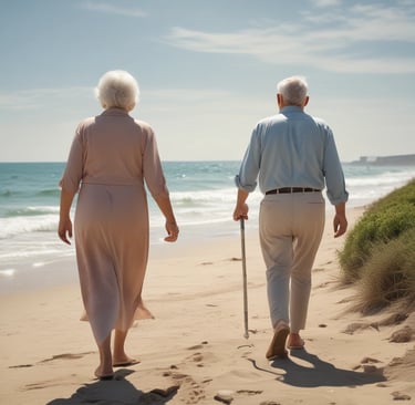 man and woman walking on road during daytime