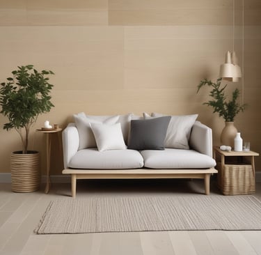 Bright living room with modern inventory