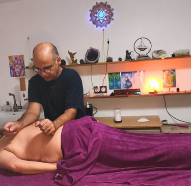 Massage Le Nomade, modelage bien-être Energy Terre Happy Lherm