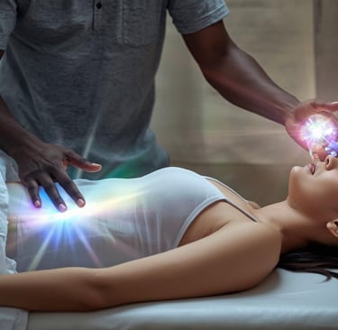 Soin énergétique et harmonisation du corps avec travail vibratoire