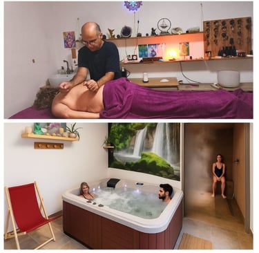 rituel spa et massage dans un espace bien-être à Lherm près de Muret