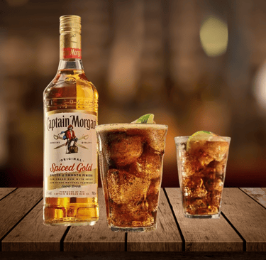 Livraison de Captain Morgan