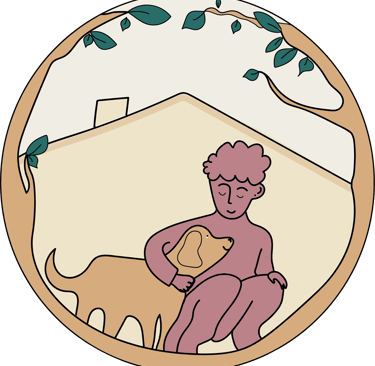 thérapie par l'animal a Arzano proche locunolé, pont scorff, lorient, guilligomarc'h, Quimperlé 