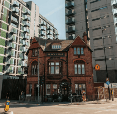 The Black Friar pub Manchester