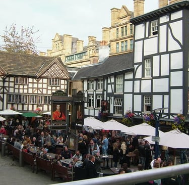 sinclairs oyster bar beer garden manchester