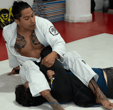 Clase de Jiu-Jitsu en Sharks Academy Narvarte, CDMX.