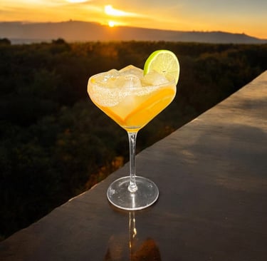 Autumn Ember Margarita Craft cocktail by Bender Mixology