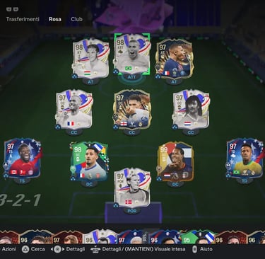squadra del gioco ea sports fc