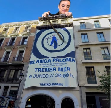 Campaña FOOH Trenza Mía Blanca Paloma
