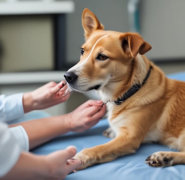 man in white dress shirt holding white box