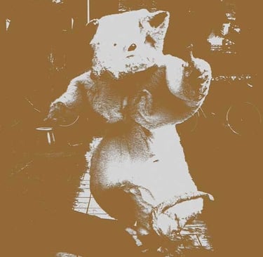 Costume de rat réalisé pour la performance "Souris-moi" | David Noir