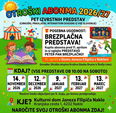 Otroški abonma 2026/27