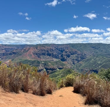 Waimea Canyon in Kauai