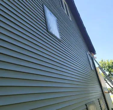 Churubusco Exterior Spray Painting