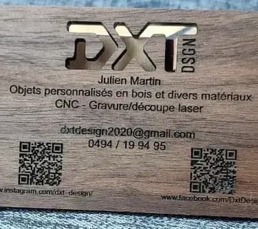 Dxt Design carte de visite