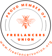 Proud member of the Freelancers Union