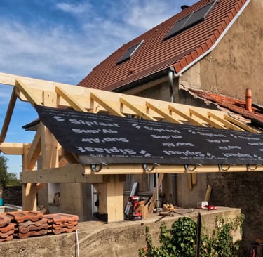 Ecran de sous toiture sur toiture