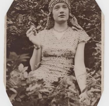 Miss E J Page in 1920's