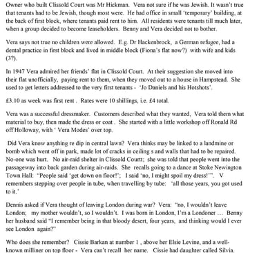 Vera's interview May 2012