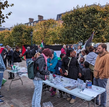 Rassemblement à Pontoise le 10/10/2025