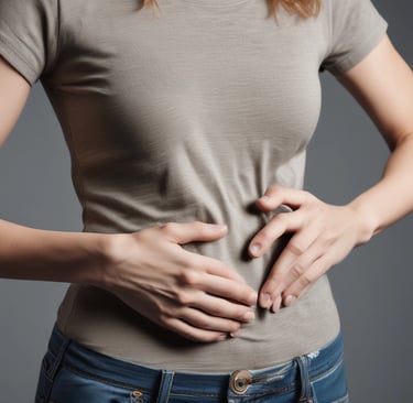 red and white abstract painting