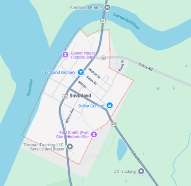 Map of the City of Smithfield
