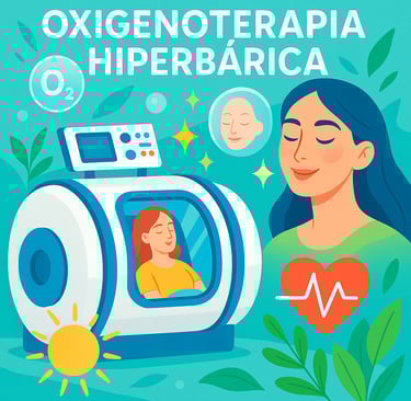 Oxigenoterapia hiperbárica o2 Bajo Presión