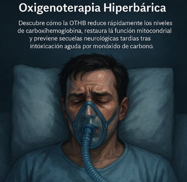 Descubre cómo la OTHB reduce rápidamente los niveles de carboxihemoglobina