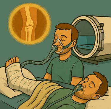 Cuando el hueso se niega a sanar, la Oxigenoterapia Hiperbárica ofrece una segunda oportunidad: