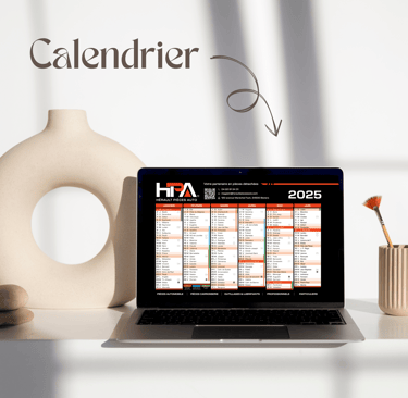 calendrier création graphisme