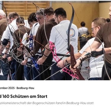 Bezirksmeisterschaft in der Dietmar Müller Halle in Bedburg-Hau