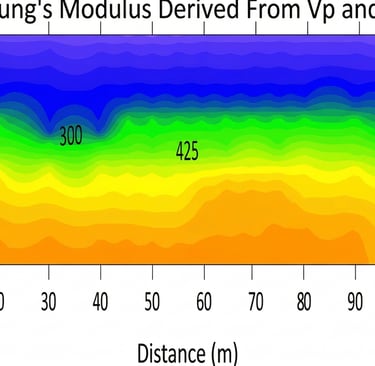Higher Value Signifying Stiffer Soil