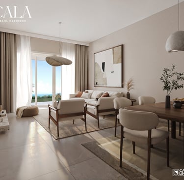 Stylish apartment overlooking the lagoon at Cala Sahl Hasheesh, Hurghada.