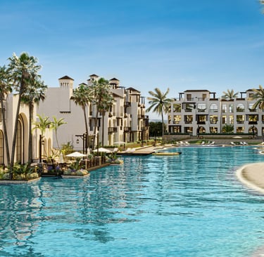 Spacious 3-bedroom apartment with full spine view at Cala Sahl Hasheesh, Hurghada Red Sea.
