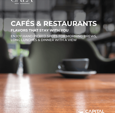 Hand picked spots, cafes and restaurants at at cala sahl hasheesh