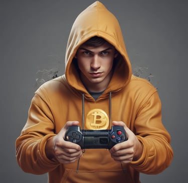 A luxurious hoodie featuring gold accents.