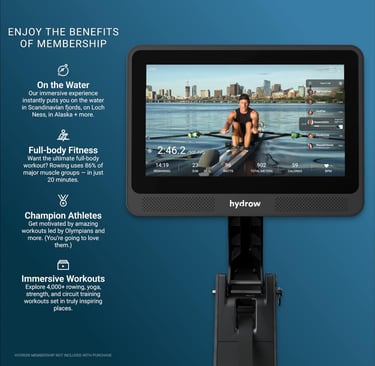 Hydro Wave rowing maching