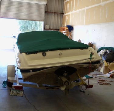 Cockpit boat cover. Sunbrella Marine Fabric