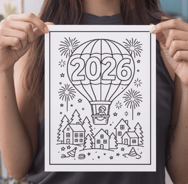 a woman holding up a new year's resolution of 2020