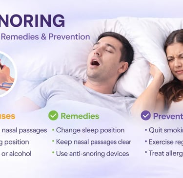 how to stop snoring naturally