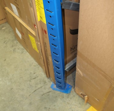 A-Z Rack Inspections Ltd - Twisted Baseplate