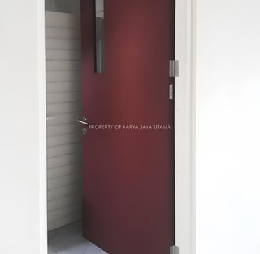 Pintu solid wood panel finishing mowilex