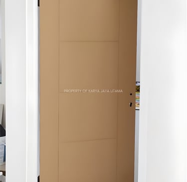 Pintu solid wood panel finishing mowilex
